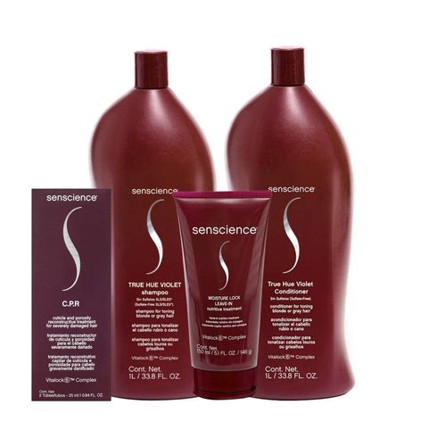 Kit Senscience True Hue Violet Salon Duo + 2 Produtos