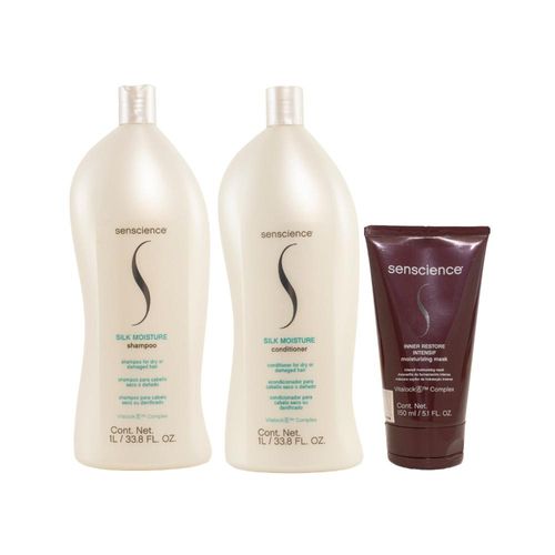 Kit Senscience Silk Moisture Salon Duo+Mask Intensif 150ml