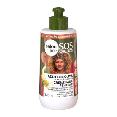 Creme Salon Line SOS Cachos Azeite de Oliva 300 ml