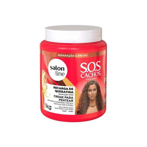 Creme de Pentear Salon Line SOS Cachos Recarga Creme 1Kg