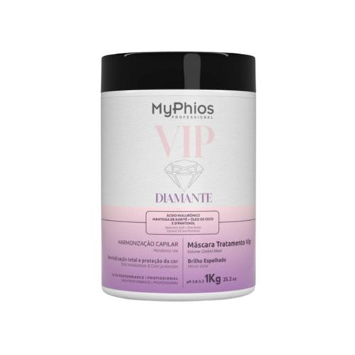 Máscara MyPhios VIP Diamante de Hidratação e Brilho 1Kg