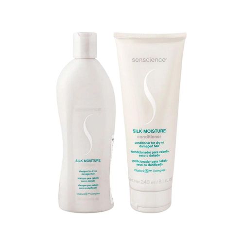 Kit Senscience Silk Moisture Shamp 280ml+Condicionador 240ml