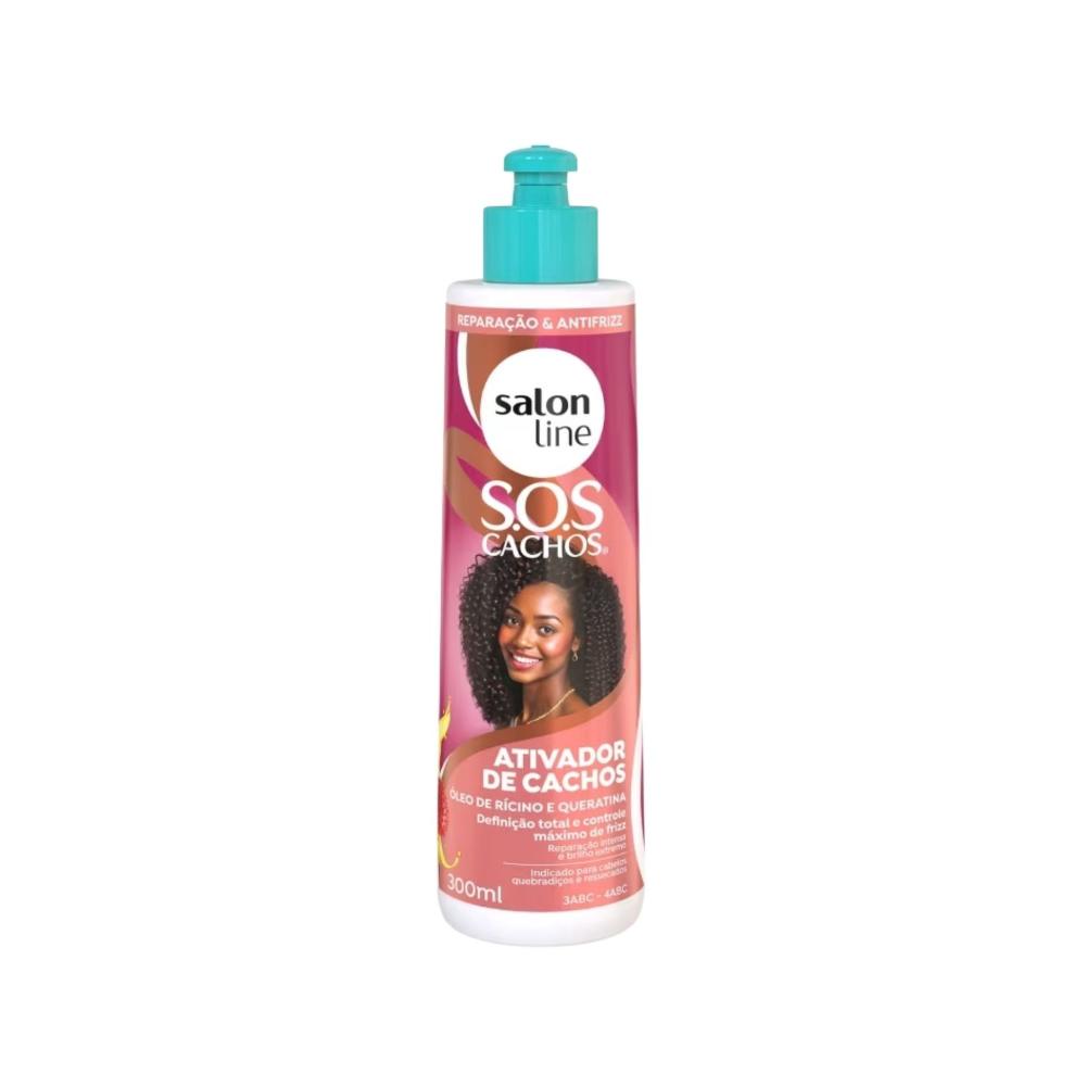 ATIV CACHOS S.LINE SOS R.QUERATINA 300ML