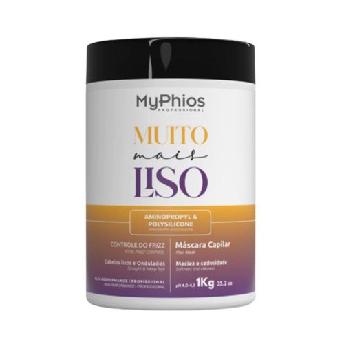 Máscara MyPhios Muito Mais Liso Controle Frizz 1 Kg