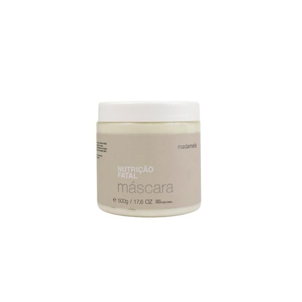 Madamelis Máscara de Nutrição Fatal Brilho & Anti-Frizz 500g