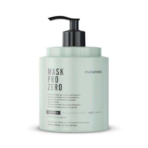 Botox Capilar Madamelis Mask Pro Zero Redutor de Volume 1Kg Botox Capilar Madamelis Mask Pro Zero Redutor de Volume 1Kg