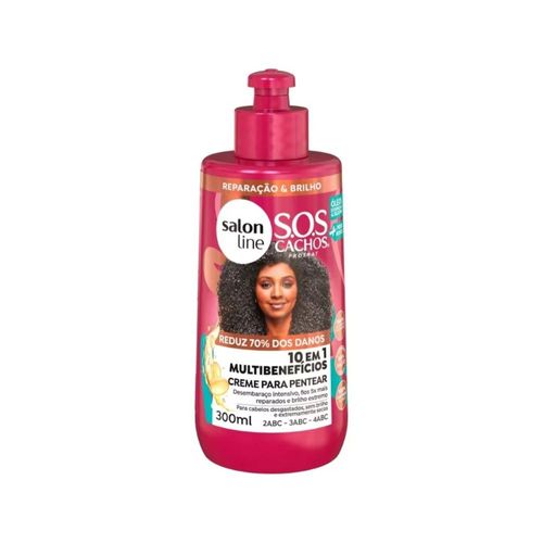 Creme Salon Line SOS Cachos Multibenefícios 300 ml