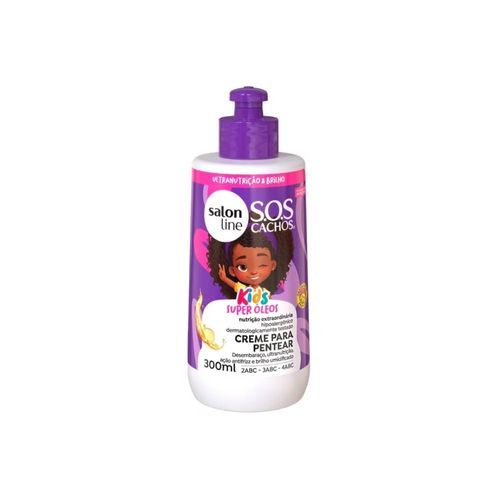 Creme Salon Line SOS Cachos Kids Super Oleos 300ml