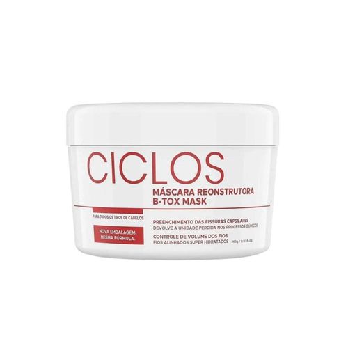 Botox Capilar Capilar Portier Ciclos Btx Máscara 250g