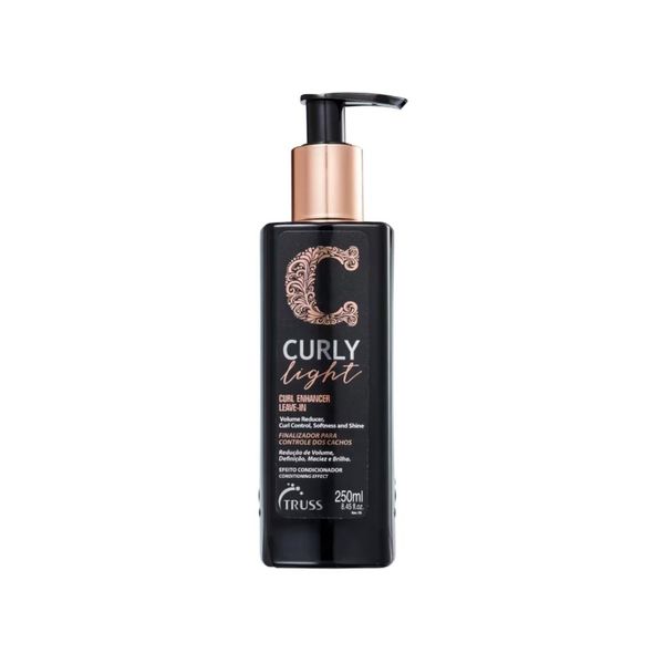 Ativador de Cachos Truss Curly Light Cabelo Cacheado 250 ml