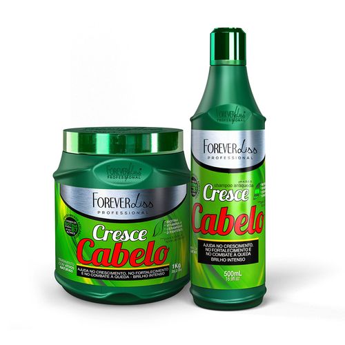 Kit Cresce Cabelo Crescimento Acelerado Profissional Forever Liss U