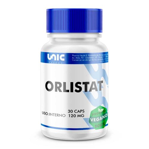 Orlistat 120mg 30 Cápsulas Vegan