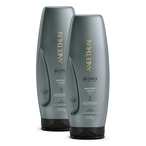 Kit Aneethun Blond System 2 Máscara Cinza 250 g