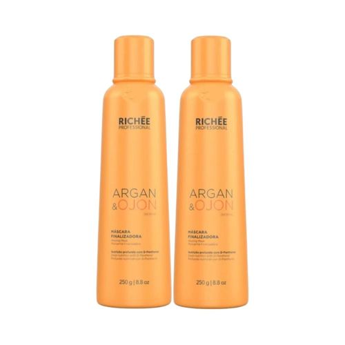 Kit Richée Argan e Ojon 2 Finalizadora Máscara 250 ml Kit Richée Argan e Ojon 2 Finalizadora Máscara 250 ml