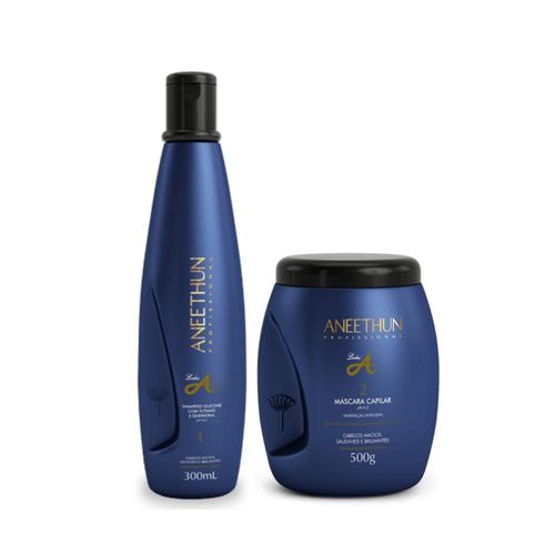 Kit Aneethun Linha A Shampoo 300 ml + Máscara 500 g