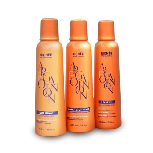 Kit Richée Argan e Ojon Shampoo Condicionador e Leave-in Kit Richée Argan e Ojon Shampoo Condicionador e Leave-in