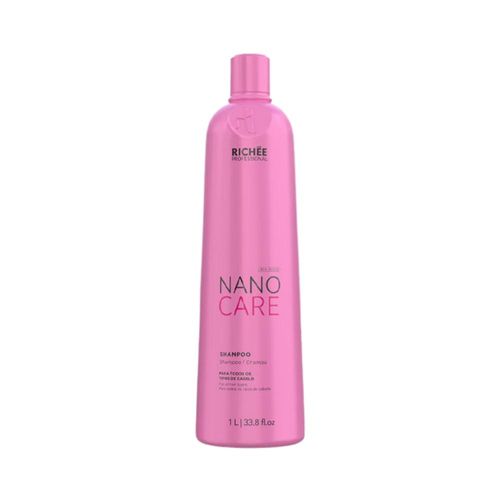 Shampoo Richée Nano Care Hidratação e Reparação Cabelos 1 L