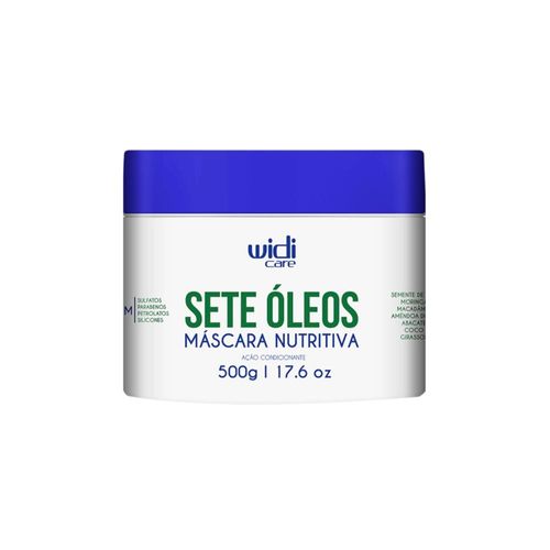 Máscara Widi Care Sete Óleos Nutrição Intensiva 500 g