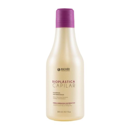 Shampoo Antirresiduo Richée Bioplástica Alinhamento 300 ml