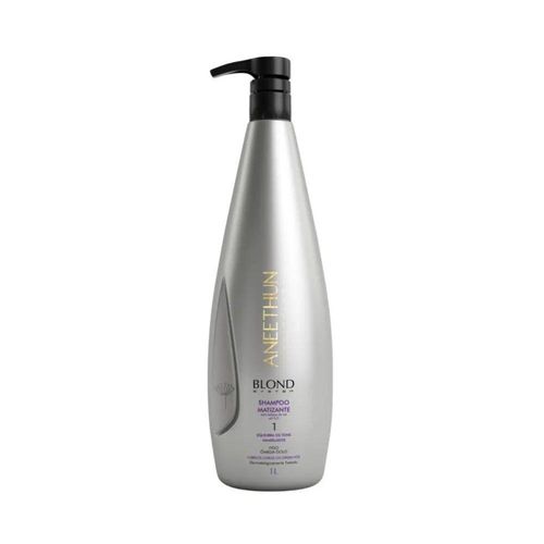 Shampoo Aneethun Blond Matizador 1 Litro