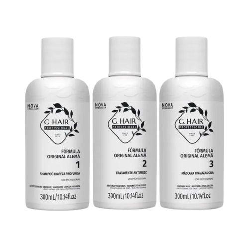 Progressiva G.Hair Alemã (3 x 300 ml)