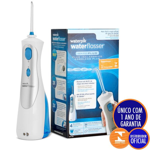 Irrigador Waterpik Portátil WP 450B Bivolt
