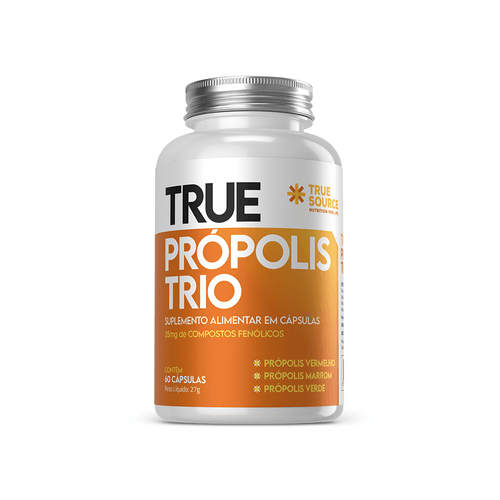 True Propolis Trio C/ 60 Cápsulas