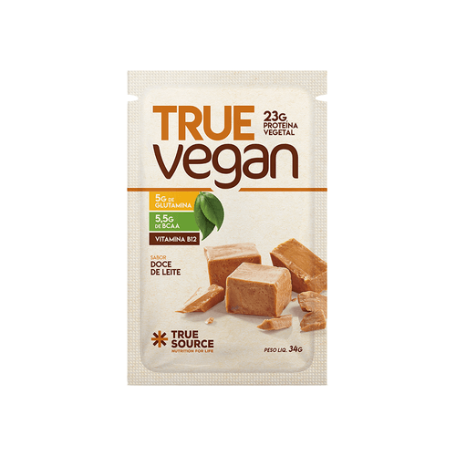 True Vegan Doce De Leite Sachê 34G