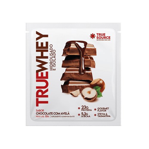 True Whey Chocolate Com Avelã Sachê 32G