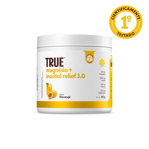 True Magnésio + Inositol Relief 3.0 Maracujá 350G
