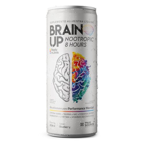 True Brain Up Ready To Drink Blueberry 269Ml