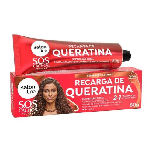 Salon Line SOS Cachos Recarga de Queratina 80 g