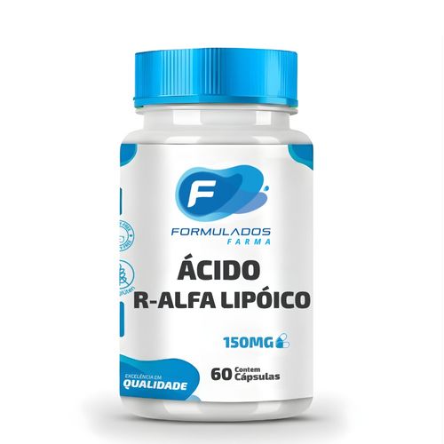 Ácido R-alfa Lipóico 150mg 60 Cápsulas