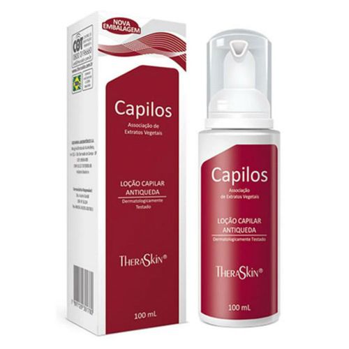 Locao-Capilar-Theraskin-Capilos-100ml-Drogaria-SP-204099 Locao-Capilar-Theraskin-Capilos-100ml-Drogaria-SP-204099