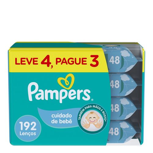 825344---Kit-Lenco-Umedecido-Pampers-Cuidado-do-Bebe-4-Pacotes-com-48-Unidades-1
