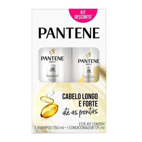 Pantene Pro-V Liso Extremo Shampoo 350ml + Condicionador 175ml