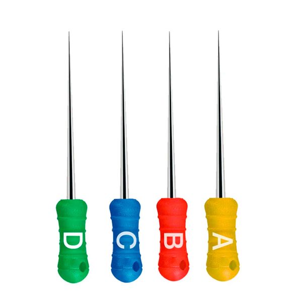 Espaçador Digital 25mm Sortido ABCD Blister 4 Unidades TDK