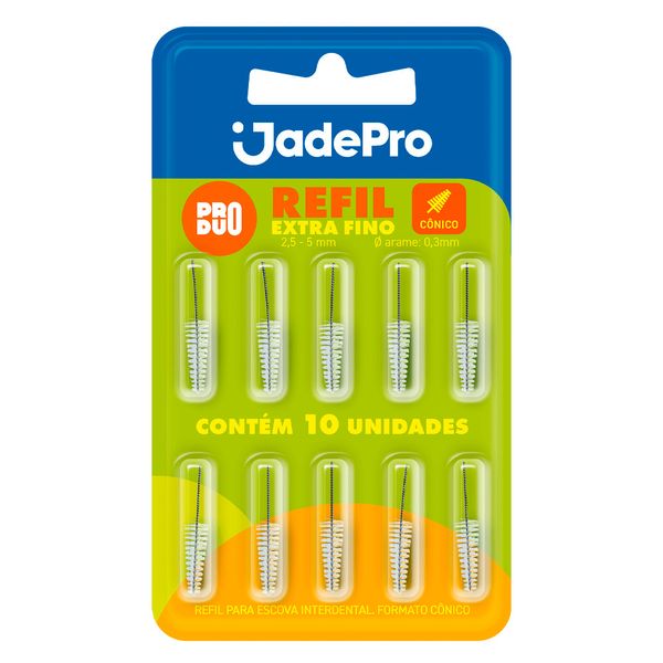 Refil Escova Interdental Cônico Extrafino Produo 415 JadePro