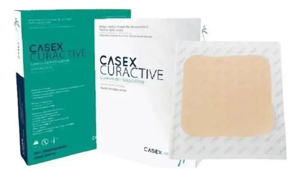 Curativo Hidrocolóide Placa Casex 10x10cm Regular H110 1 Unidade