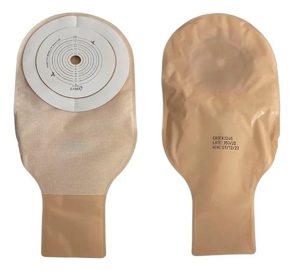 Bolsa de Colostomia Opaca Recortável 13–64mm Casex 15 Unidades