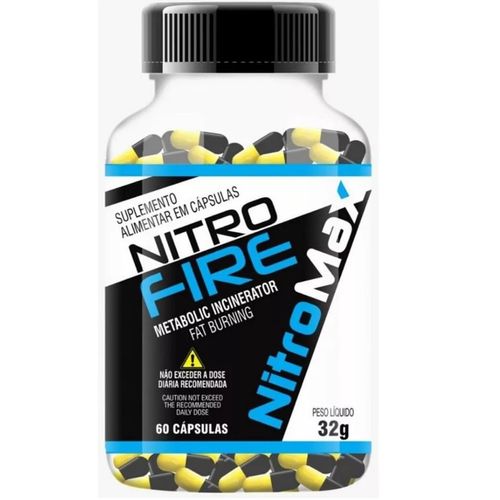 NITRO FIRE CAFEINA 60CPS NITROMAX