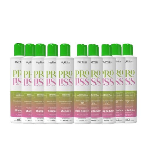 Kit MyPhios ProLiss 5 Realinhamento Capilar 300 ml Kit MyPhios ProLiss 5 Realinhamento Capilar 300 ml