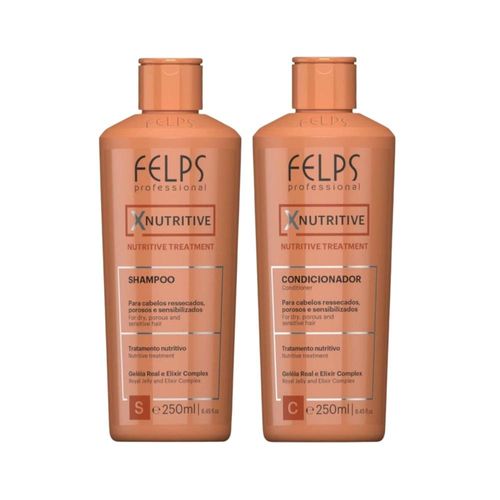 Kit Felps XNutritive Shampoo + Condicionador 250 ml