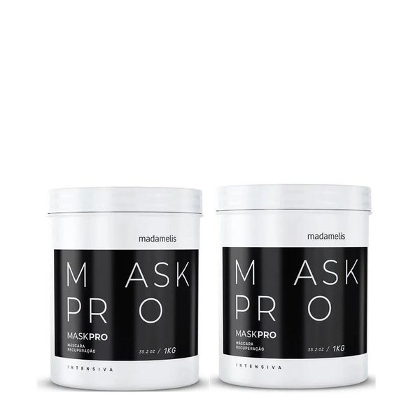 Kit Madamelis Pro Mask Control Máscara Capilar (2 x 1 Kg)