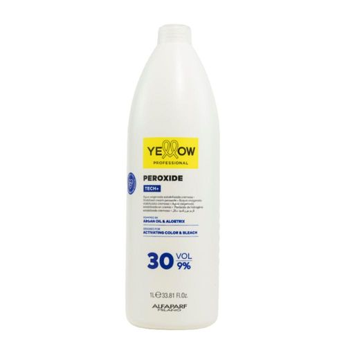 Agua Oxigenada Yellow Estabilizada Cremosa 30 Volume 1 Litro