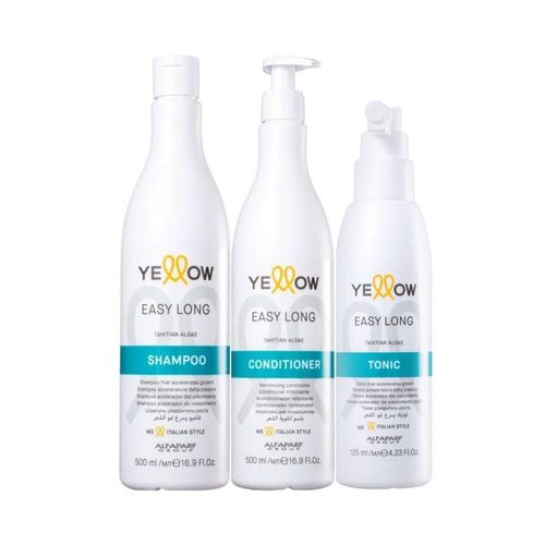 Kit Yellow Easy Long Shampoo + Condicionador + Tônico