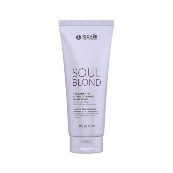 Máscara Richée Soul Blond Tratamento Condicionante 180g
