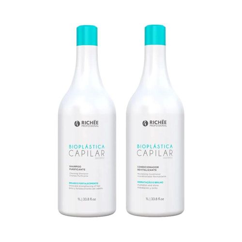Kit Richée Bioplástica Shampoo + Condicionador (2 x 1 Litro)