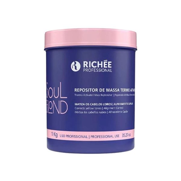 Botox Capilar Richée Soul Blond Repositor De Massa 1Kg