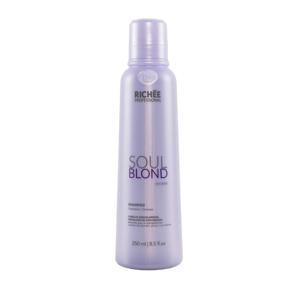 Shampoo Richée Soul Loira Desamarelador 250 ml